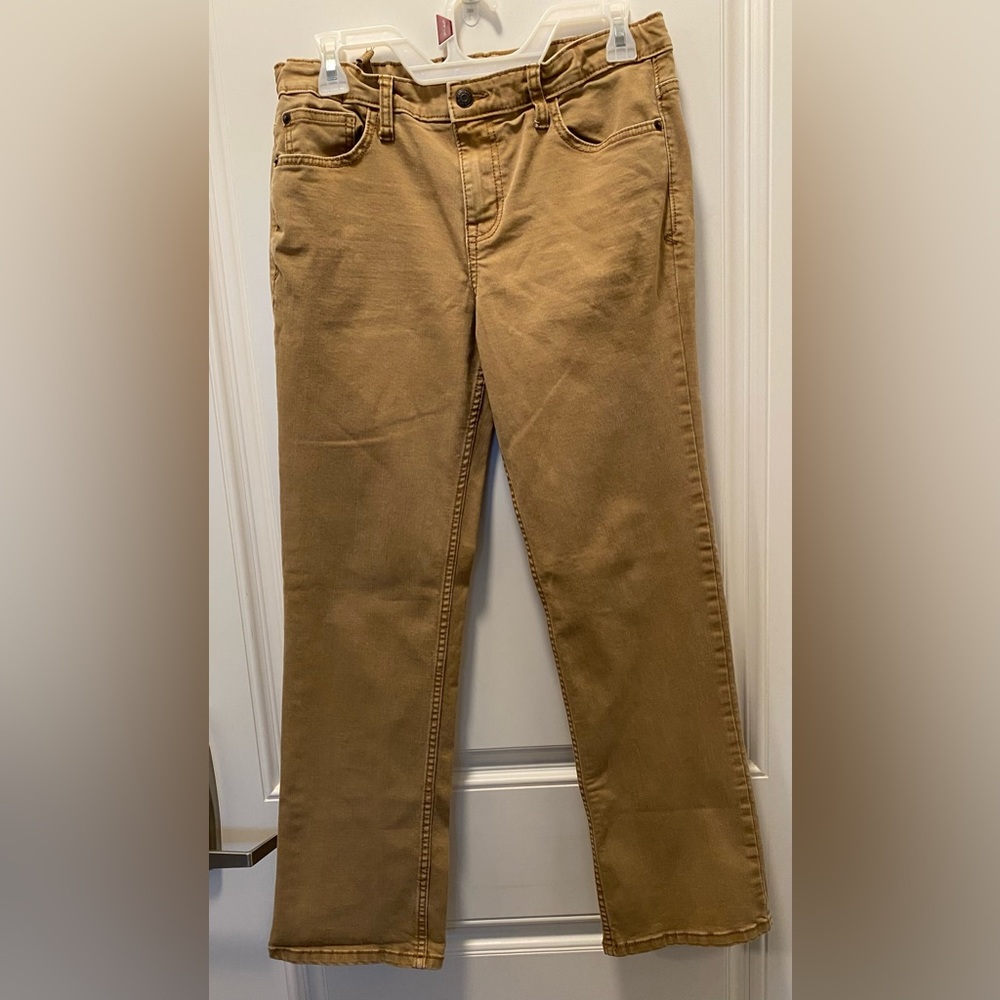 Cat and Jack Classic Straight Leg Tan Pants Boys Girls Unisex School Uniform